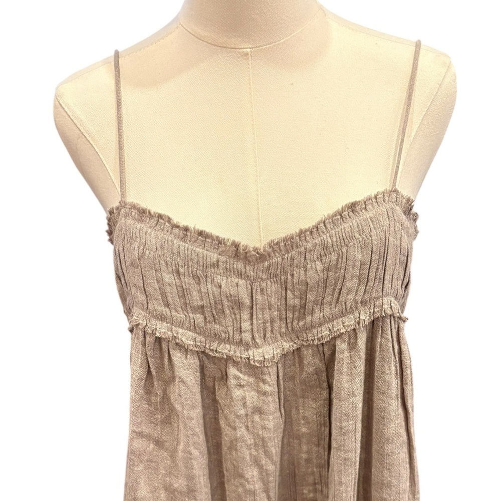 Massimo Dutti
Long  Gathered  Halter Neck Strappy Dress in Sz S - Picture 5 of 11